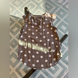 Madewell Broadway Broome silk top, size XS